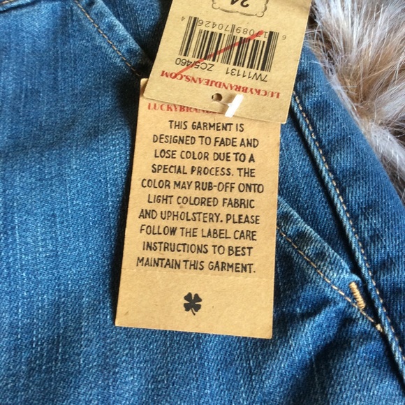 Lucky Brand *NWT* Women's Fairview Button Front Jean Skirt - Picture 7 of 9